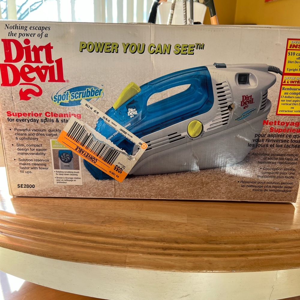 Dirt Devil Spot Scrubber Blue Model SE2800